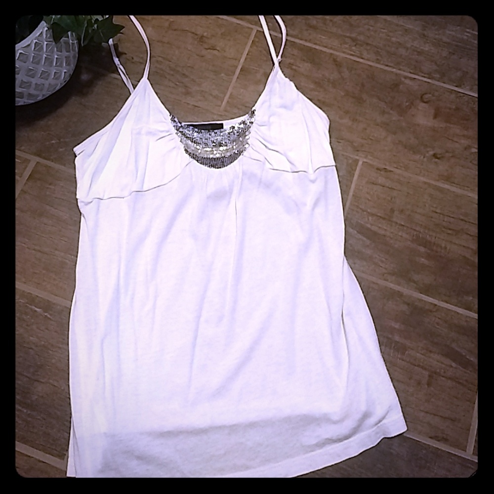 Express tank with sequins